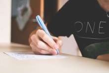 Demande manuscrite : Modèle d'inscription