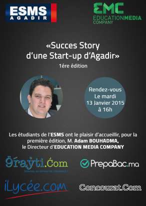 Succes Story d'une Start-up d'Agadir EMC