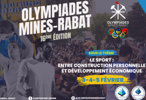 16e édition des Olympiades Mines Rabat - Du 03 au 05 février 2023