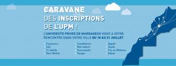 La caravane des inscriptions UPM du 15 au 22 Juillet près de chez vous !