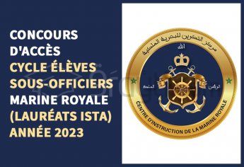 Concours cycle des Élèves Sous-Officiers de la Marine Royale (lauréats des ISTA) 2023