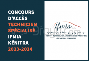 Concours cycle Technicien Spécialisé de l'IFMIA Kénitra 2023-2024