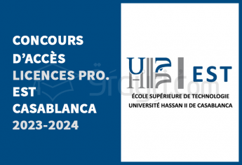 Concours Licences Professionnelles de l'EST Casablanca 2023-2024