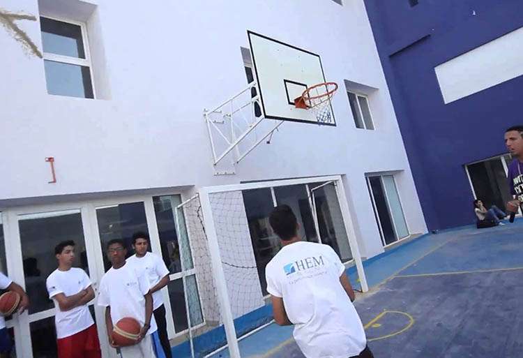Critérium de Basket Ball 2013 à HEM Rabat
