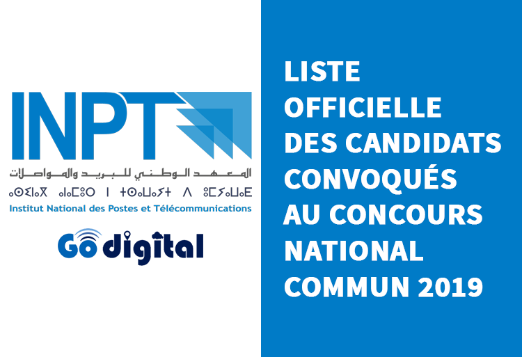 Liste officielle des candidats convoqués aux épreuves écrites du CNC 2019