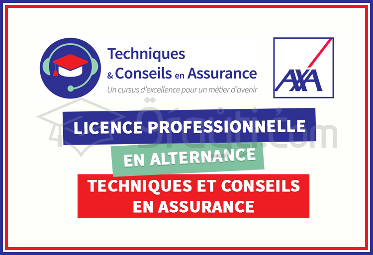 Lancement de la 2ème phase de l’inscription pour la Licence Professionnelle en alternance avec AXA Services Maroc 2019