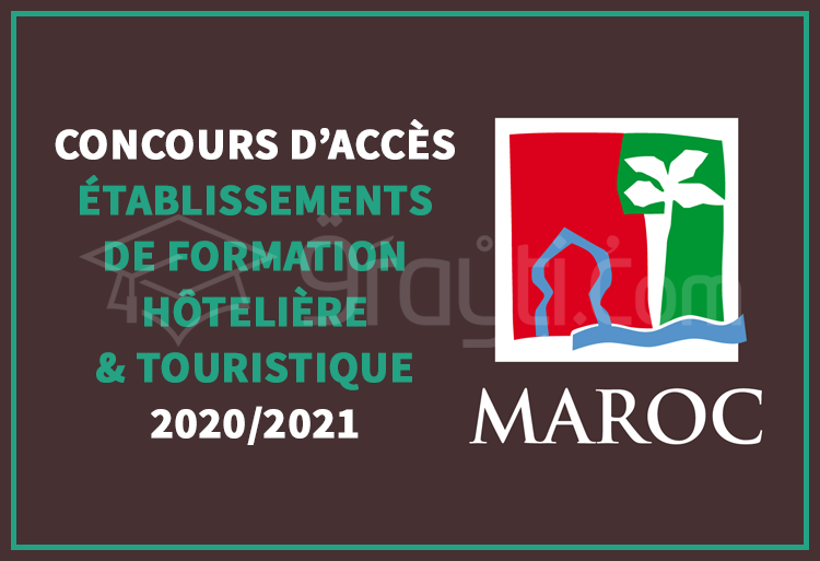 Concours d'accès aux Établissements de Formation Hôtelière et Touristique 2020/2021