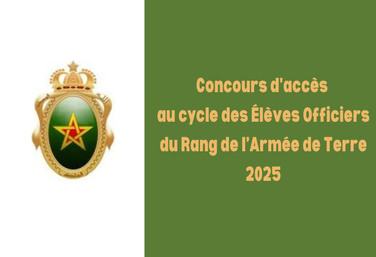 Concours d'accès au cycle des Élèves Officiers du Rang de l’Armée de Terre 2025